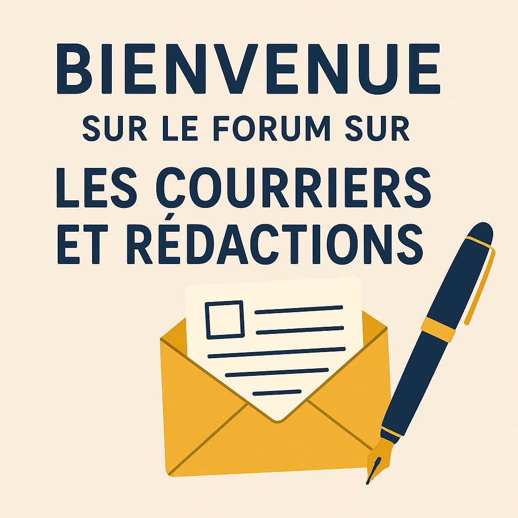 Courriers et rédactions
